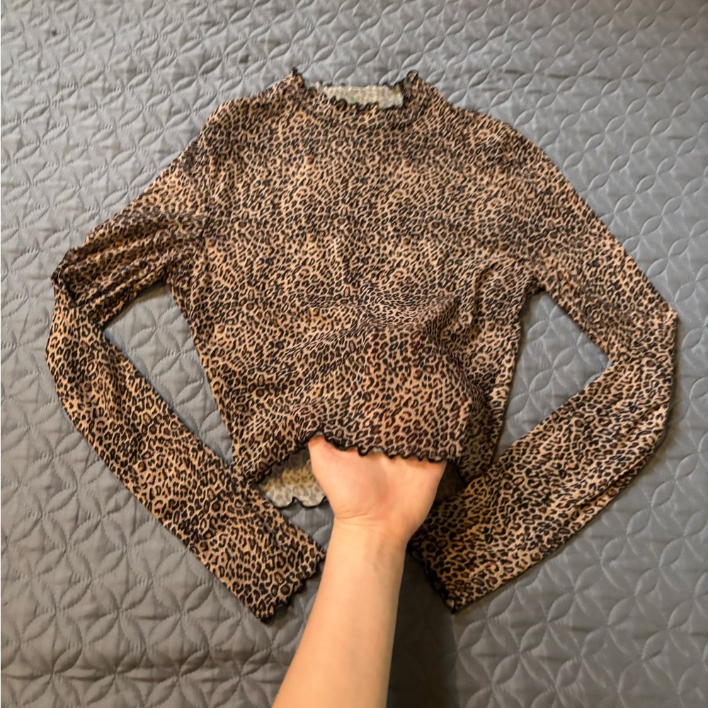Leopard Print Top - Picture 5 of 5
